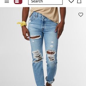Non-Stretch Levi Jeans